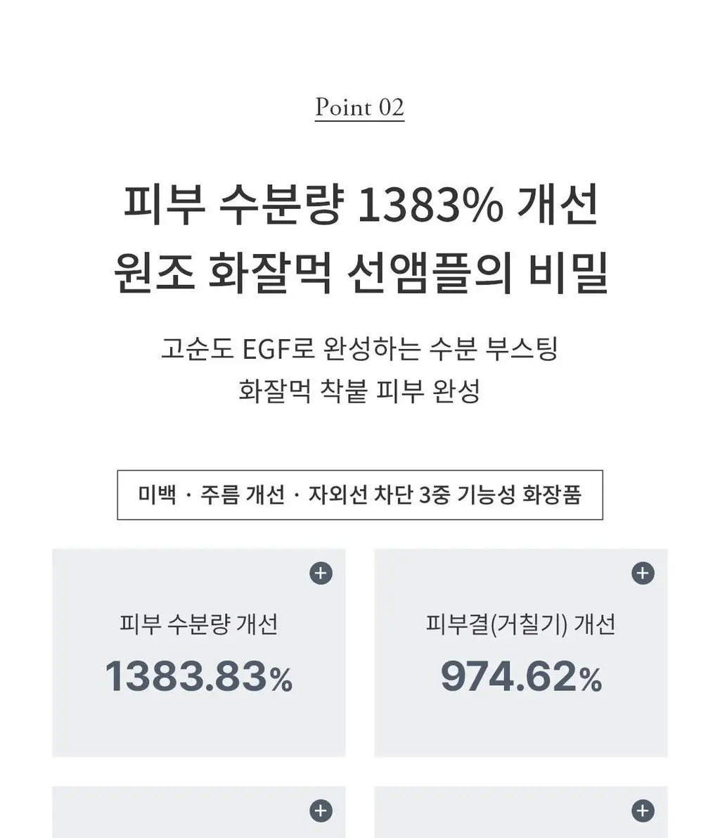 [청담샵PICK/원조화잘먹]프롬리에 비건 EGF 시카 선앰플 워터/보송/워터키링기획 택 1 상세페이지 26